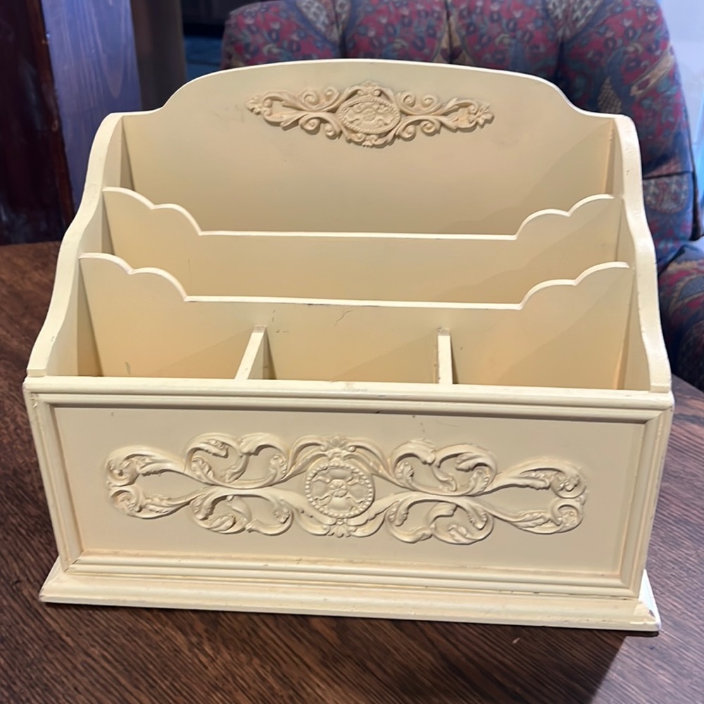 Solid Wood Desk Organizer